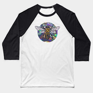 jeweled bee bug insect print Baseball T-Shirt